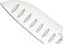 Mercer Culinary Millennia Color Handle Cutlery 7" Santoku Knife (Granton Edge) Brown...