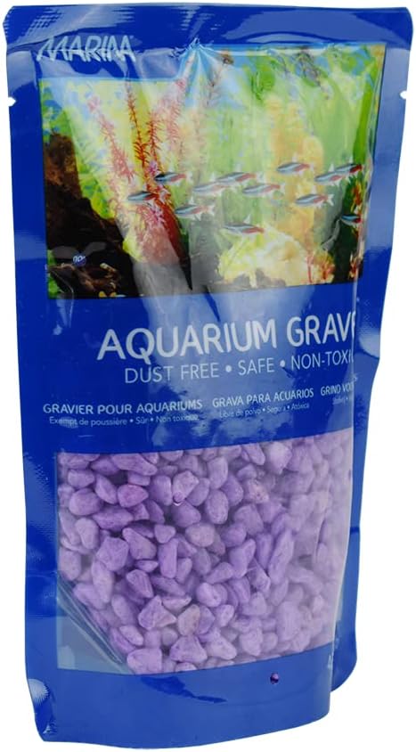Marina Decorative Gravel, 1-Pound, Purple...