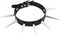Unisex Simulated Leather PU Punk Rock Gothic Black-tone/Silver-tone Very Long 5.5cm(2.16") Spikes Rivets Choker Collar Necklace (16 Colors)...