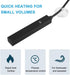 DONGKER Mini Aquarium Heater,USB 5W Submersible Fish Tank Heater with Anti Dry Burn Protection for 0.5-2L Aquarium Fish Tank...