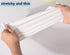 guangyintong Glow in The Dark Heat Transfer Vinyl Rolls, 12" x 5ft Luminous Blue Iron on Vinyl for T Shirts, PU Elastic HTV Vinyl for All Cutter M...
