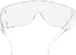 HOME-X Anti-Fog Safety Glasses with Protective Edges for Debris, Clear Safety Glasses for Construction, Shooting, or Outdoor Protection, 6" L x 5 ...