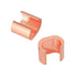 10Pcs U Shaped Thick Copper Crimping Terminal Connector Kit, Copper Crimping Sleeve, Non Insulated Copper Wire and Wire Connection Terminals, Suit...