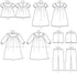 McCall's Pattern Company M6831 Children's/Girls' Tops, Gowns, Short and Pants Sewing Template, Size CHJ...