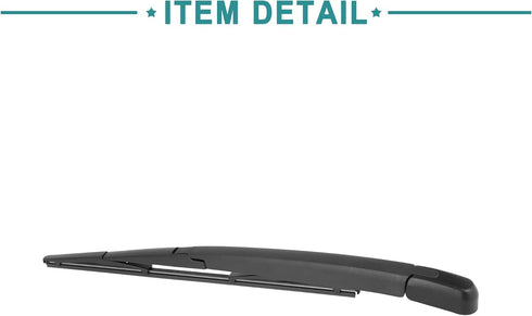 ACROPIX Window Rear Windscreen Wiper Blade fit for Mazda CX-5 with Arm Set Black...