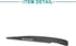 ACROPIX Window Rear Windscreen Wiper Blade fit for Mazda CX-5 with Arm Set Black...