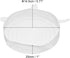 uxcell Silicone Stretch Lids, 4Pack 5.71" Round Container Lid Silicone Bowl Covers Reusable Silicone Lids for Cups, Bowls and Food Cover, White...