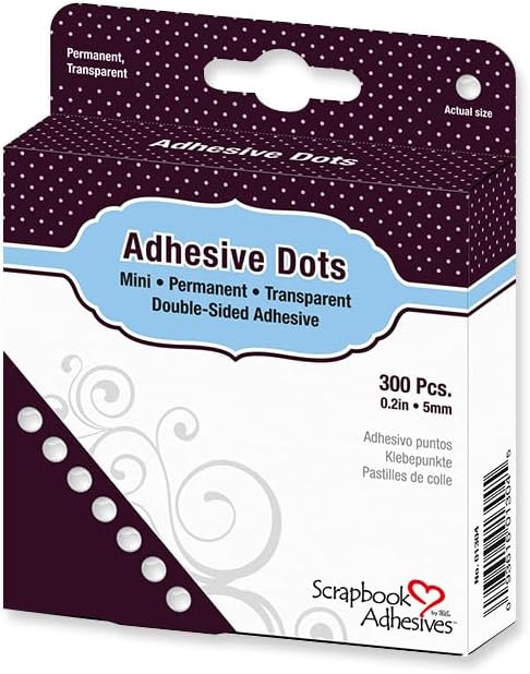 Scrapbook Adhesives by 3L 1304 Double Sided Adhesive Dots Dodz, Mini...