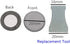 HRTSELEC 12 PCS 20MM Ceramics Discs Ultrasonic Mist Maker Fogger Replacement Disk for Humidifier...