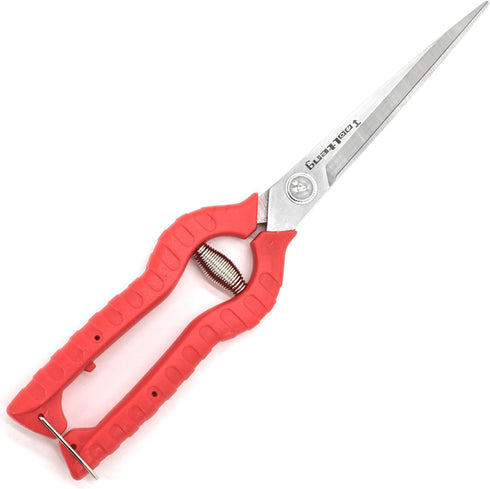 Extra Long Stainless Steel pruners Bonsai Plant Trimming Scissors for thorny roses plant Flowers Harvesting Herbs Fruits or Vegetables prune corne...