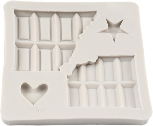 Cookie Fondant Mold Waffle Chocolate Silicone Molds for Cake Decoration Chocolate Cupcake Topper Candy Sugar Craft Polymer Clay Gum Paste...
