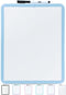 Mr. Pen- Dry Erase Board, 14” x 11” with a Black Dry Erase Marker, Blue Frame, Small White Board for Kids, Students, Small Dry Erase Board, Mini W...