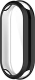 Compatible with Xiaomi Band 8 TPU Protective Case Cover, Smartwatch Protective Case Cover Shell Soft and Durable(Black)...