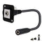 QIANRENON TRS 1/8 Stereo Panel Connector TRS 3.5mm Female to Female Short Cable Pass Through Panel Coupler,XLR Panel Mount, for Stereo Cable Speak...
