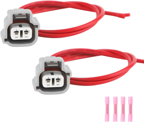 Turn Light Signal Harness Cable Connector Pigtail Compatible with Toyota Lexus Scion Replaces# 90980-11019 (2PCS)...