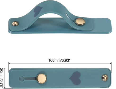 MECCANIXITY 2 Pcs Phone Loop Finger Holder Silicone Phone Strap Grip Holder Cell Phone Grip Stand for Most Smartphones Blue,Navy......