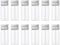 12Pcs Sealed Glass Bottles, 10ml Sample Vials, Small Empty Transparent DIY Crafts Vials with Aluminium Caps for Liquids, Powder, Seeds...