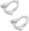 2PCS Magnetic USB DC Charger Cable 1m Replacement Charging Magnet Cord USB Magnetic Charging Cord 5mm/0.19Inch Pitch for Wall Charger Power Bank L...