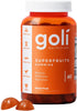Goli Nutritional Supplement, SuperFruits Beauty Gummy Vitamin - 60 Count - Collagen-Promoting Ingredients - Mixed Fruit, Vegan, Plant-Based, Non-G...