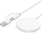 Magnetic Wireless Charger, 15W Mag-Safe Portable for Apple, 5ft, Dual Ports Fast Flat Magnet Charger for iPhone 15 14 13 12 Pro Max Plus & Airpods...