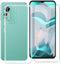 Phone Case for Ulefone Note 14 (6.52") with 1 X Tempered Glass Screen Protector, Slim Clear Shockproof X Anti-Scratch Soft TPU Gel Cover for Ulefo...