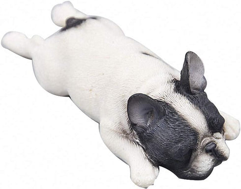 Fewo 6-Cavity Sleeping Dog Corgi and French Bulldog Silicone Mold for Fondant Chocolate Candy Gum Paste Polymer Clay Resin Kitchen Baking Sugar Cr...