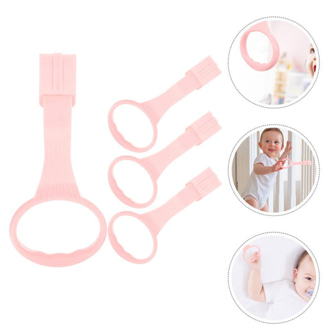 Baby Playpen Pull up Rings 4pcs Baby Crib Pull up Rings Baby Walking Exercises Assistant Rings Baby Bed Stand Up Rings Baby Cot Hanging Rings for ...