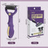 Pet Grooming Brush - Double-Sided Rake, dog and gat Undercoat Brush, Deshedding Brush for Dogs and Cats, Dog Deshedding Brush - 9+17 Teeth, TPR an...