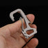 FULLGUEEN Titanium Heavy Duty Keychain Carabiner,Multifunctional EDC Key Clip with Bottle Opener...