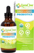Daily Liquid Probiotics, USDA-Certified Organic Probiotics, Allergen- and Gluten-Free Vegan Probiotic for Women and Men, Non-GMO and Raw, 2 Fl Oz ...