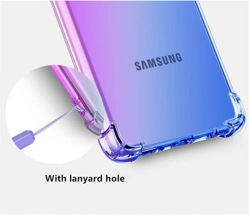 Aikukiki Case for Galaxy A25 5G,Galaxy A25 5G Case,Gradient Anti-Shock Bumper Slim TPU Case with Four Reinforced Corners Airbag Phone Case for Sam...