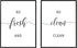 Zoey Art Set of 2 So Fresh and So Clean Clean Sign Print, Funny Bathroom Quotes Poster, Humor Décor 8x10 Unframed...