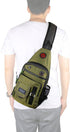 Crossbody Sling Bag Backpack for Men & Women Green...