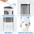Cup Dispenser, Pull Type Water Cooler Cup Holder Fit 3oz-5oz Small Cups, Wall Mount Bathroom Disposable Mouthwash Cups Dispenser with Paste for Ho...