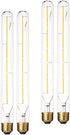 Dimmable Edison T10(T30) LED Tubular Bulb 6W,Warm White 2700K,T300 Long Tube Light Bulbs,Vintage LED Filament Bulbs 60 Watt Equivalent,E26 Base, 5...
