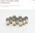 Universal Stylus, Fiber Tips Stylus Replacement Tips 8Pcs Touch Stylus Pen Nibs Drawing Stylus Accessory for Touch Screen Devices......
