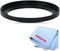 67-72MM Step Ring (Turns 72mm into 67mm) for Sony, Nikon, Canon, Pentax, Olympus & More Cameras & Camcorders + Microfiber Cleaning Cloth...