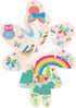 Floss & Rock 42P6331 Fairy Shaped Rainbow Fairy Jigsaw with Shaped Box, 20-Piece Set...