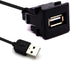 USB Port Car Charger for Toyota,USB Extension Power Cable Cord Socket Poet for Toyota after 2019 Compatible with iPhone/Samsung MP4/3(26 * 23cm)...