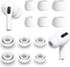 ALXCD 6 Pairs Ear Tips Compatible with AirPods Pro 2nd Gen Earbuds, S/M/L Sizes Silicon Earbud Tips Eargel Replacement Eartips, Compatible with Ai...