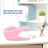 Stapleless Stapler, Pink Staple Free Stapler No Staple Stapling Machine Paper Binding Hand Tool for Office School, Comfortable Handle...