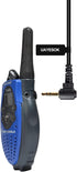 UAYESOK 2.5mm Walkie Talkie Earpiece with Mic PTT, 1-pin Acoustic Tube Headset for Motorola Talkabout Radio T200 T200TP T260 T402 T460 T465 T600 T...