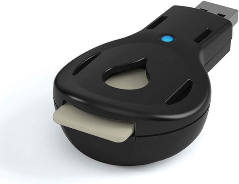 Aromakey USB Aromatherapy Diffuser with 5 Unscented Refill Pads for Bedroom - Bathroom - Kitchen - Home - Office - Car - Travel (Black)...