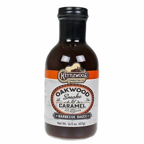 Original Juan Specialty Foods Kettlewood Combustion Oakwood Smoke & Caramel Barbecue Sauce, 14.5 Ounce...