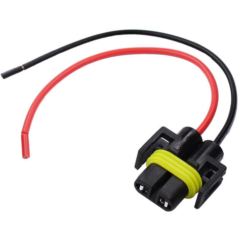 H11 H8 880 881 Headlight Female Adapter Connector Wiring Harness Socket for Headlight Or Fog Light 2Pack...