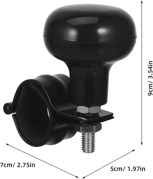 WINOMO Steering Wheel Spinner Black Steering Wheel knob Auxiliary Booster Aid Control Handle Ball...