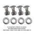 784-5581A Carriage Bolts Nuts Kits Compatible with MTD Snow Blower fits 784-5581A 790-00120-0637 Shave Plate Scraper Bar (5/16-18) 5/8" and More, ...