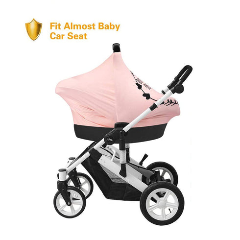 Nursing Breastfeeding Cover, Baby Car Seat Cover Infant Carseat Canopy,Versatile Stroller/High Chair/Shopping Cart/Carrier Covers, Newborn Boys Gi...
