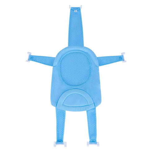 Baby Bath Seat Support Net Newborn Bath Cushion Pad Anti-Slip Infant Bathtub Sling Shower Mesh Mat Soft Bath Net Bath Pillow Adjustable Shower Pad...