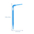 100pcs Automatic Drip Irrigation System Automatic Drip Waterer Dripper Drop Blue Dripping Water Drip Emitter Stakes Automatic Drip Irrigation...